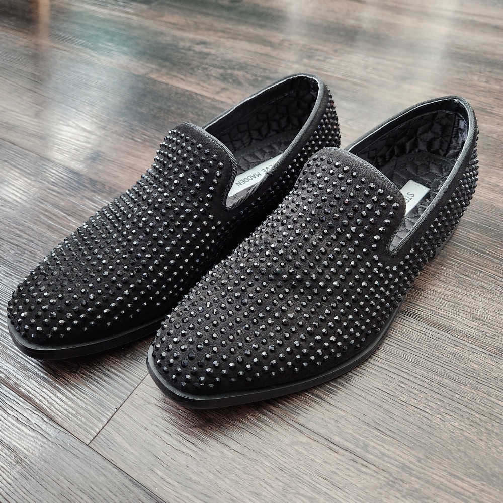 Steve Madden Falsetto Studded Venetian Loafer